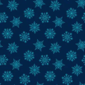 Christmas seamless pattern Stock Illustration