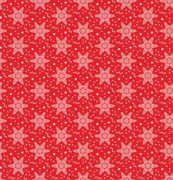 Christmas seamless pattern Stock Illustration