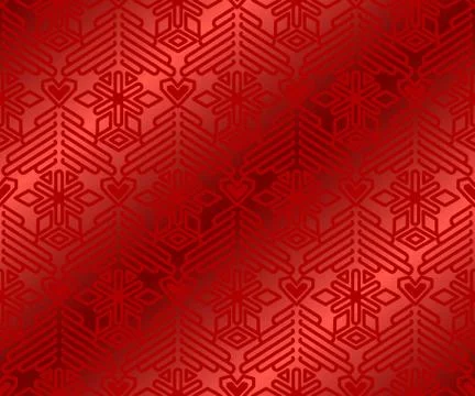 Christmas seamless pattern. Stock Illustration