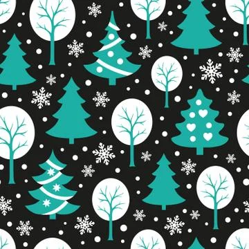 Christmas seamless pattern Stock-Illustration