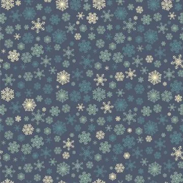 Christmas seamless pattern Stock Illustration