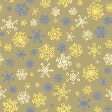 Christmas seamless pattern Stock Illustration