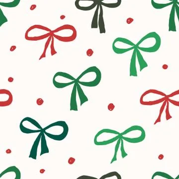 Christmas Seamless Pattern Stock Illustration