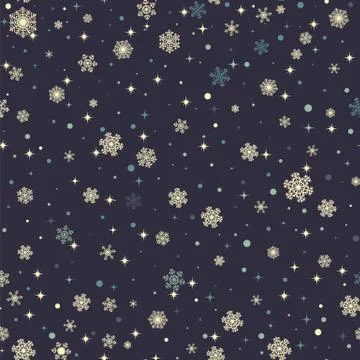 Christmas seamless pattern Illustrazione stock
