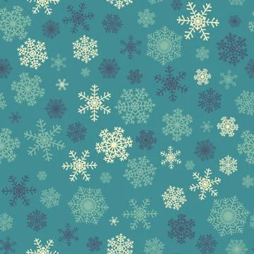 Christmas seamless pattern Stock Illustration