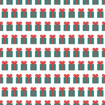 Christmas seamless pattern Stock Illustration
