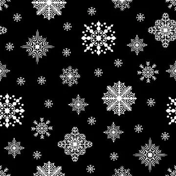 Christmas seamless pattern Stock Illustration