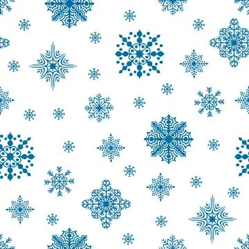 Christmas seamless pattern Stock Illustration