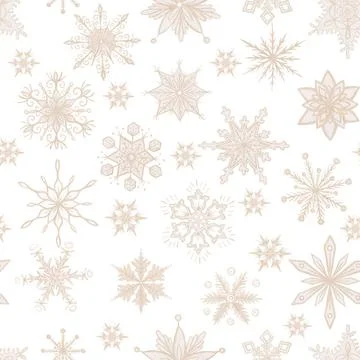 Christmas seamless pattern. lights,pine cone, firry. Watercolor illustrati... Stock Photos