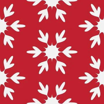 Christmas seamless pattern with snowflake, christmas decoration festive win.. Illustrazione stock
