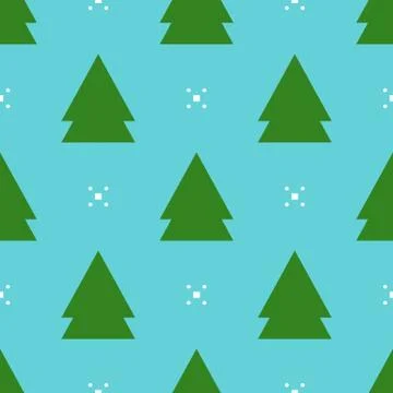 Christmas seamless pattern for use as wallpaper Stock Illustration