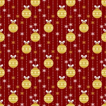Christmas seamless pattern. Vector background. 스톡 일러스트