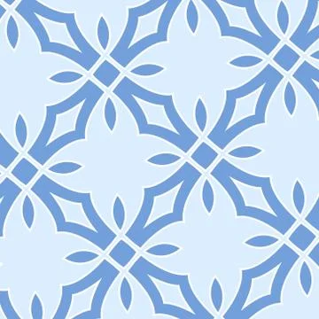 Christmas seamless pattern from white snowflakes Stock Illustration