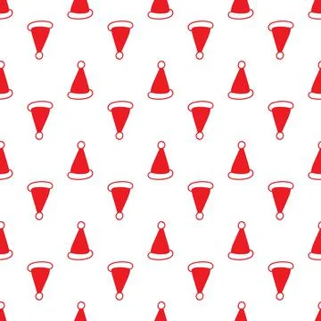 Christmas seamless pattern. Winter background for wrapping paper, greeting ca Stock Illustration