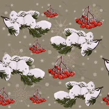 Christmas seamless texture. Stock Illustration