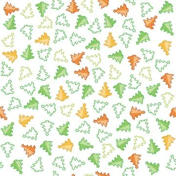 Christmas Seamless Texture Stock Illustration