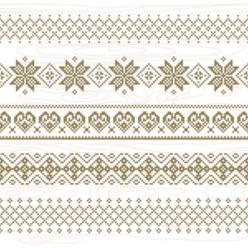 Christmas seamless vector pattern for print, web, and prints. Stock Illustration