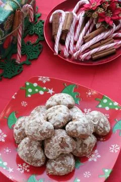 Christmas setting  Stock Photos
