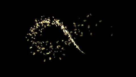 Christmas shiny glowing particles magic trail background. Video stock 337017755