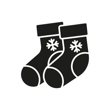 Christmas shock icon vector basic design simple and modern Illustrazione stock