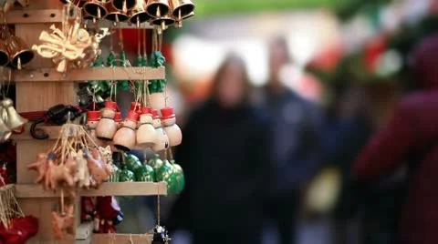Christmas Shopping Stock Footage 10571816