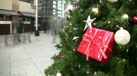 Christmas Shopping Video stock 32253424