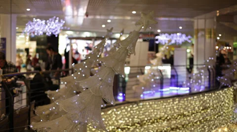 Christmas shopping Stock Footage 33468551