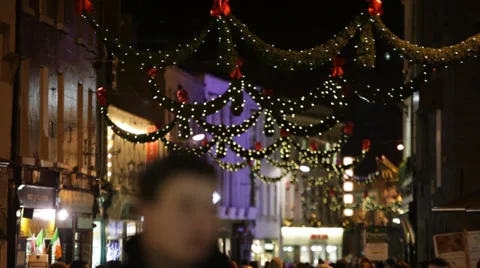 Christmas shopping 스톡 동영상 33468580