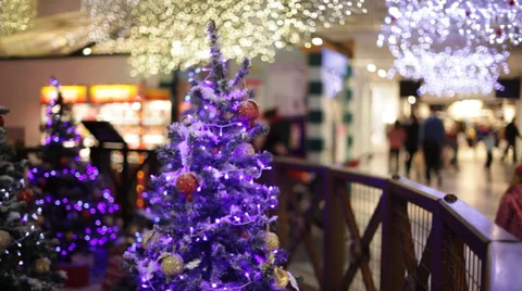 Christmas shopping Stock Footage 33469243