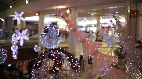 Christmas shopping Stock Footage 41338150