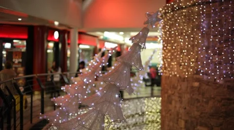 Christmas shopping Stock Footage 41340342