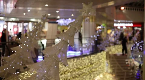 Christmas shopping Stock Footage 41340555