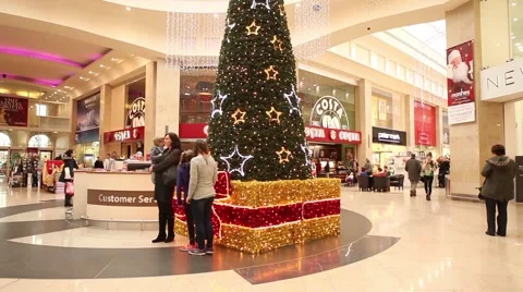 Christmas shopping Stock Footage 44640617