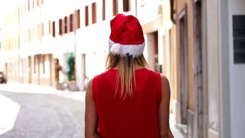 Christmas shopping Stock Footage 118744396