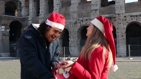 Christmas shopping time. Stock-Footage 165932004