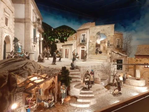 Christmas in Sicily Stock Photos