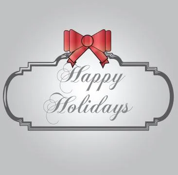 Christmas sign Stock Illustration