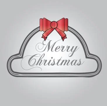 Christmas sign Stock Illustration