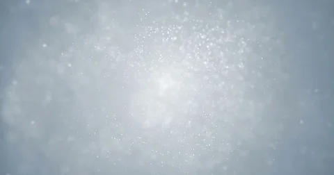 Christmas silver background with glitter glow bokeh flowing, festive holiday Vidéo 84142247