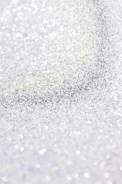 Christmas silver glitter texture background. Stock Photos