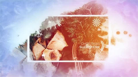 Christmas Slideshow Стоковые After Effects