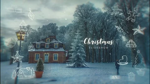 Christmas Slideshow Stock After Effects