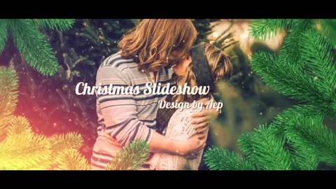 Christmas Slideshow  After Effects	Stock