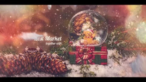 Christmas Slideshow Modèle After Effects