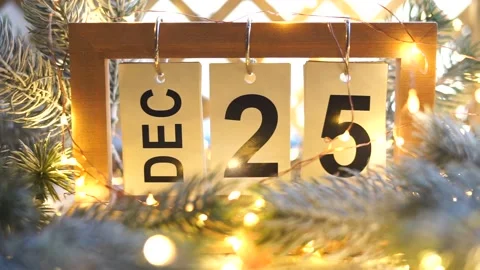 Christmas slow-motion b-roll Stock Footage 142092524