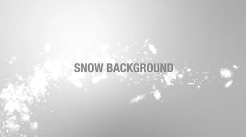 Christmas Snow Stock After Effects