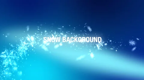 Christmas Snow After Effects素材