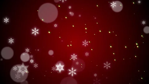 Christmas Snow Background Loop 01 Stock-Footage 320241405