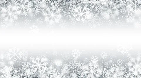 Christmas Snow Blurred Motion Effect イラスト素材