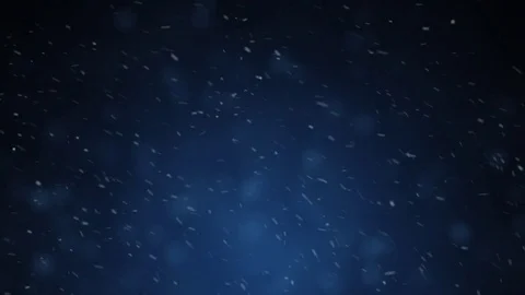 Christmas snow effect on blue gradient background motion effect Stock Footage 83229649